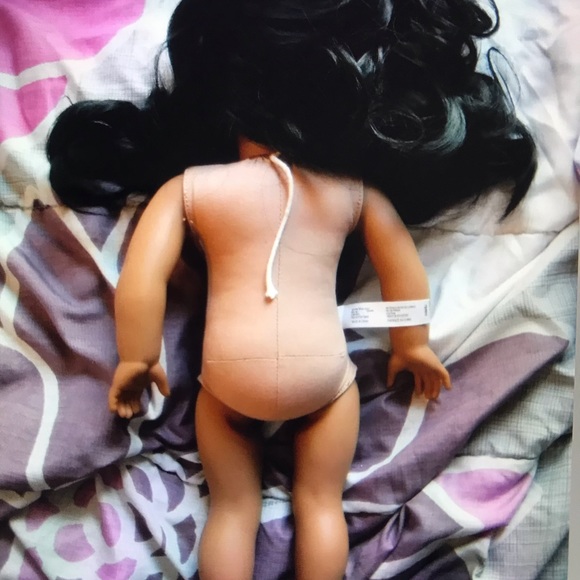 Beautiful American Girl Custom 18” Doll 2014. Genie Outfit, Purple Eyes, New Wig - Picture 14 of 16